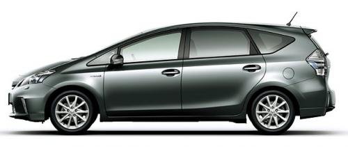 Photo of a 2015 Toyota Prius v in Magnetic Gray Metallic (paint color code 1G3)