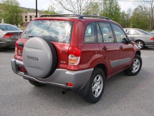 Photo of a 2001-2003 Toyota RAV4 in Impulse Red Pearl (paint color code 3P1)