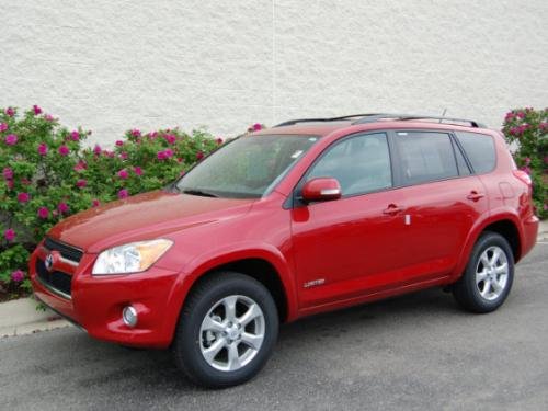 Photo of a 2006-2012 Toyota RAV4 in Barcelona Red Metallic (paint color code 3R3