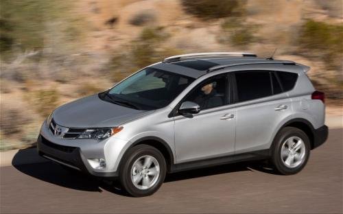 Photo of a 2012 Toyota RAV4 in Classic Silver Metallic (paint color code 1F7)