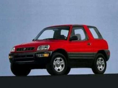Photo of a 1998-1999 Toyota RAV4 in Radiant Red (paint color code 3L5