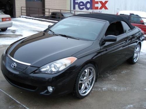 Photo of a 2004-2008 Toyota Solara in Black (paint color code 202