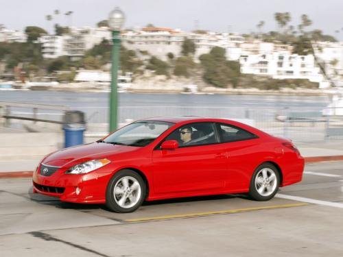 Photo of a 2004-2008 Toyota Solara in Absolutely Red (paint color code 3P0)