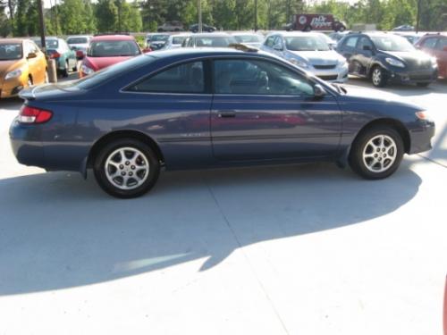 Photo of a 1999-2000 Toyota Solara in Twilight Blue Pearl (paint color code 8M8)