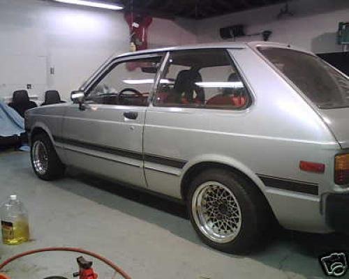 Photo of a 1981-1983 Toyota Starlet in Silver Metallic (paint color code 137