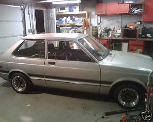Photo of a 1981-1983 Toyota Starlet in Silver Metallic (paint color code 137