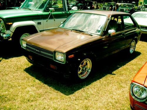 Photo of a 1981 Toyota Starlet in Copper Metallic (paint color code 474