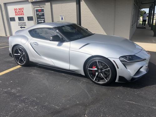 Photo of a 2020-2022 Toyota Supra in Tungsten (paint color code D02)