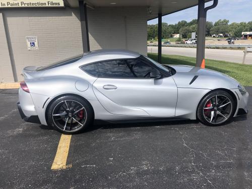 Photo of a 2020-2022 Toyota Supra in Tungsten (paint color code D02)