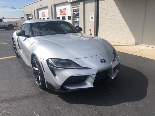 Photo of a 2020-2022 Toyota Supra in Tungsten (paint color code D02)