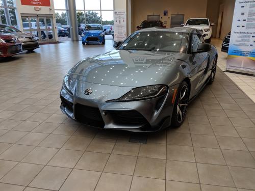 Photo of a 2020-2022 Toyota Supra in Turbulence Gray (paint color code D03)