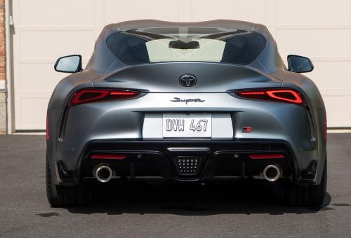 Photo of a 2021 Toyota Supra in Phantom Matte (paint color code D08)