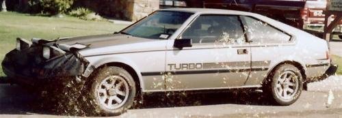 Photo of a 1982-1983 Toyota Supra in Silver Gray Metallic (paint color code 2B8)