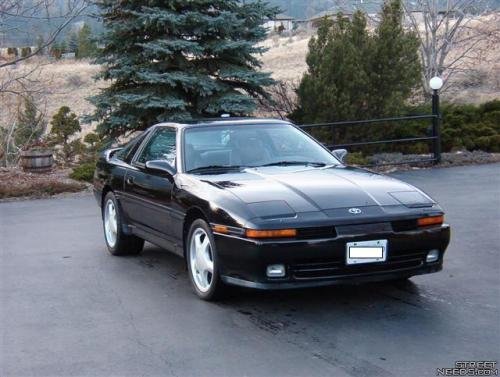 Photo of a 1991-1992 Toyota Supra in Black (paint color code 202)