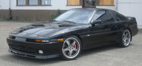 Photo of a 1991-1992 Toyota Supra in Black (paint color code 202