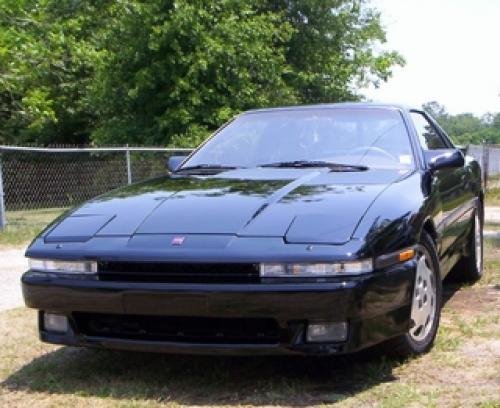Photo of a 1991-1992 Toyota Supra in Black (paint color code 202