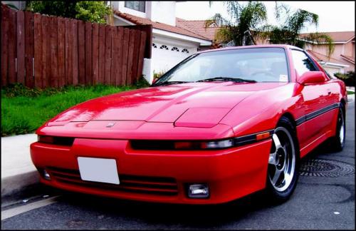 Photo Image Gallery & Touchup Paint: Toyota Supra in Super Red (3E5)