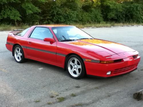 Photo Image Gallery & Touchup Paint: Toyota Supra in Super Red (3E5)