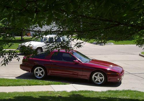 Photo of a 1986.5-1988 Toyota Supra in Red Pearl (paint color code 3H1)