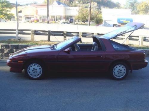 Photo of a 1986.5-1988 Toyota Supra in Red Pearl (paint color code 3H1)