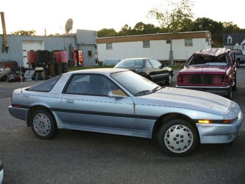 Photo Image Gallery & Touchup Paint: Toyota Supra in Light Blue ...