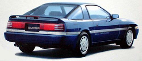 Photo of a 1990 Toyota Supra in Dark Blue Pearl (paint color code 8G5)