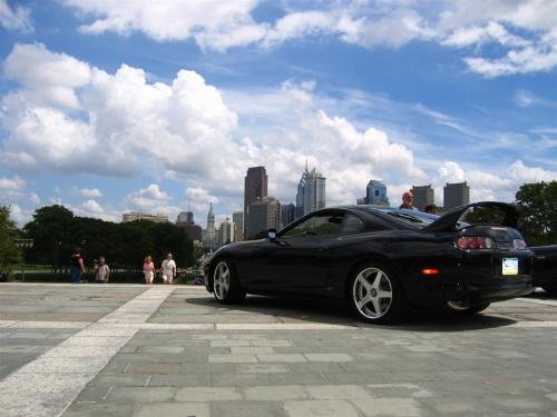 Photo of a 1993.5-1998 Toyota Supra in Black (paint color code 202