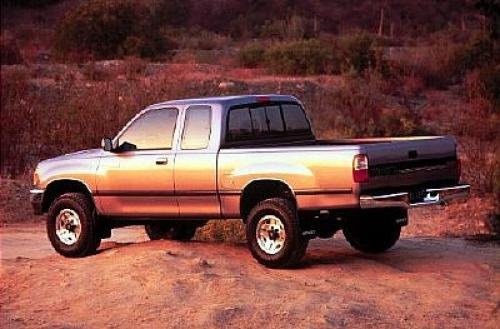 Photo of a 1993-1997 Toyota T100 in Pewter Pearl (paint color code 28X)