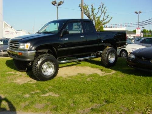 Photo of a 1993-1998 Toyota T100 in Thunder Gray Metallic (paint color code 202