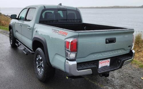 Photo of a 2021-2023 Toyota Tacoma in Lunar Rock (paint color code 6X3)