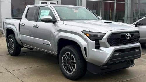 Photo of a 2024 Toyota Tacoma in Celestial Silver Metallic (paint color code 1J9)