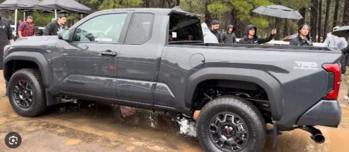 Photo of a 2024 Toyota Tacoma in Underground (paint color code 1L7)