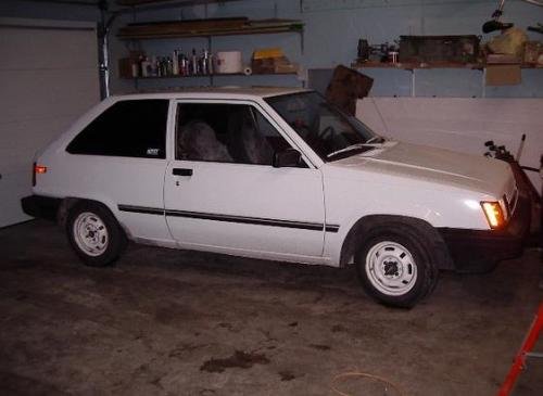 Photo of a 1984 Toyota Tercel in White (paint color code 038)