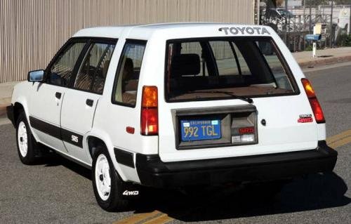 Photo of a 1983-1984 Toyota Tercel in White (paint color code 038)