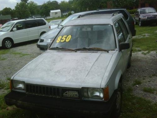 Photo of a 1983-1986 Toyota Tercel in Silver Metallic (paint color code 2J6)