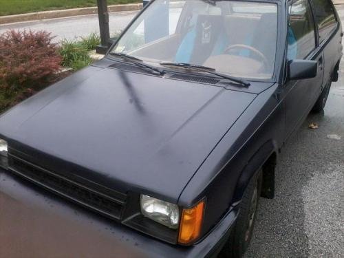 Photo of a 1983 Toyota Tercel in Gloss Black (paint color code 202