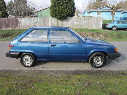 Photo of a 1983-1986 Toyota Tercel in Blue Metallic (paint color code 884)