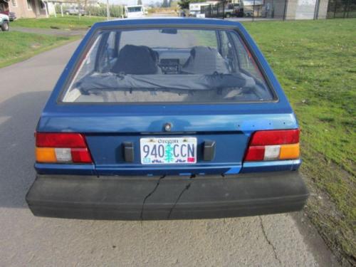 Photo of a 1986 Toyota Tercel in Blue Metallic (paint color code 884)