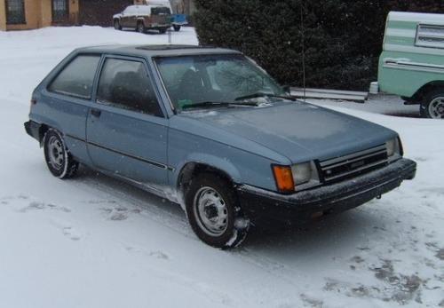 Photo of a 1983 Toyota Tercel in Light Blue Metallic (paint color code 889)
