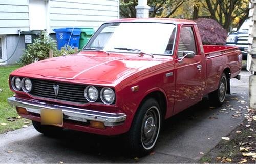 Photo of a 1977 Toyota Truck in Red (paint color code 336)