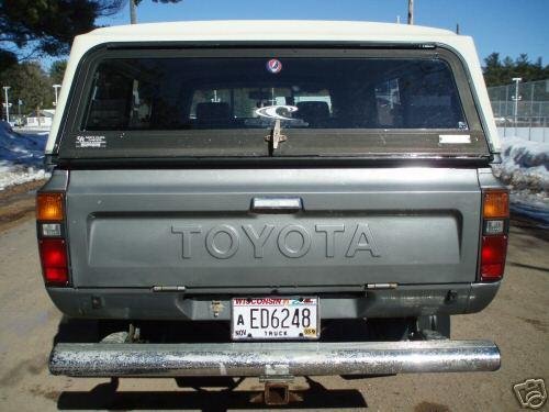 Photo of a 1982-1983 Toyota Truck in Dark Gray<br>(AKA Gray Metallic) (paint color code 143