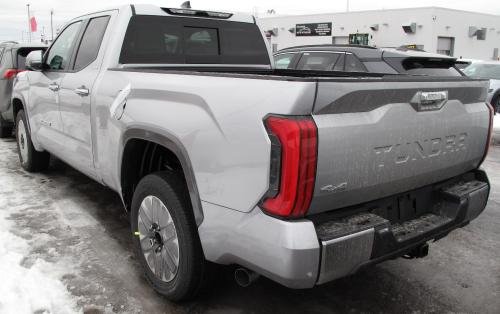 Photo of a 2022-2024 Toyota Tundra in Celestial Silver Metallic (paint color code 1J9)