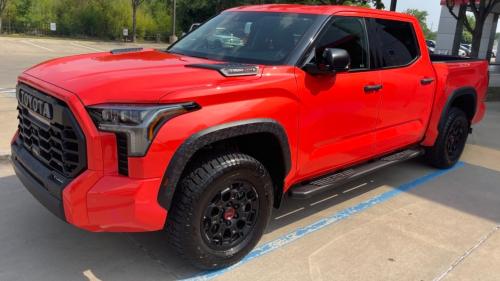 Photo of a 2024 Toyota Tundra in Solar Octane (paint color code 4W5)