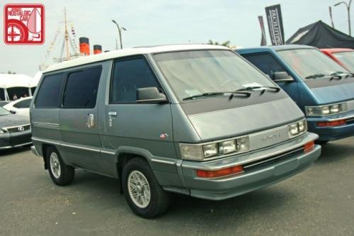 Photo of a 1989 Toyota Van in Gray Metallic (paint color code 168