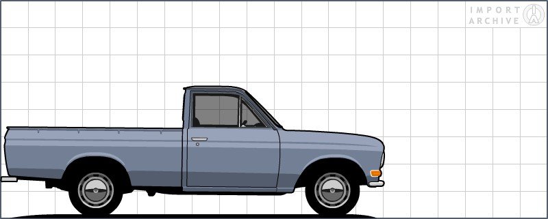 datsun truck 1966‑1972