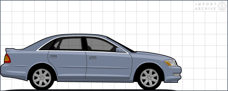 thumbnail image 2 of Kool Vue Passenger Side Mirror Glass For Toyota Avalon 2000-2004 – Right, Convex 2 of 2